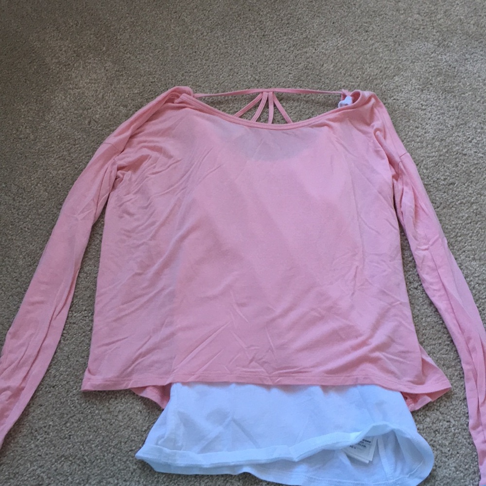layered long sleeve shirt for girls!